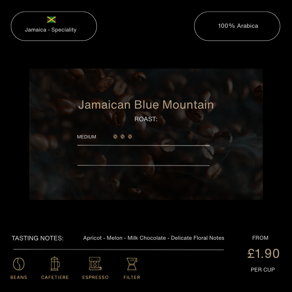 JAMAICAN BLUE MOUNTAIN