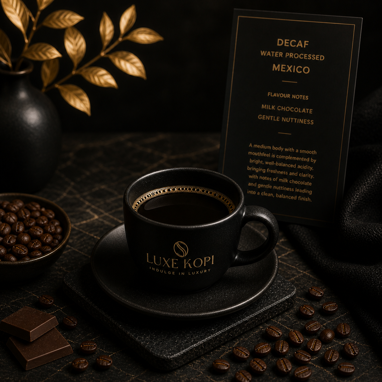 DECAFFEINATED COFFEE