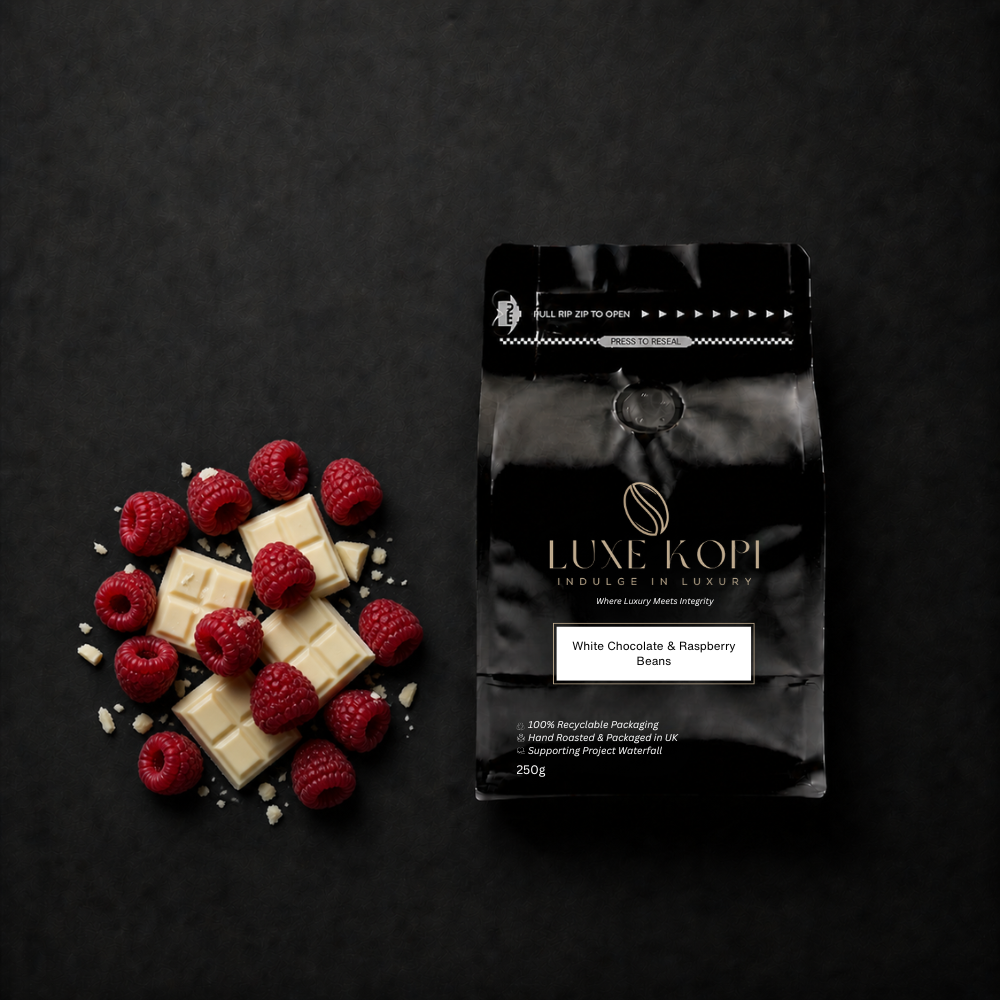 WHITE CHOCOLATE & RASPBERRY